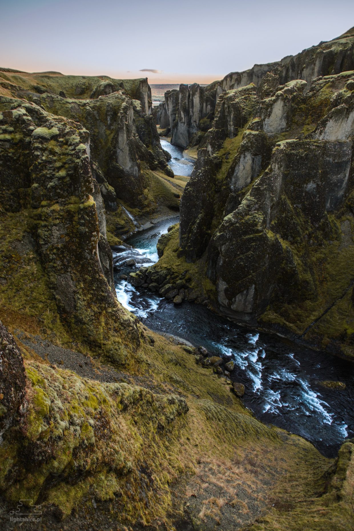 Islandia, podróż, Fjaðrárgljúfur