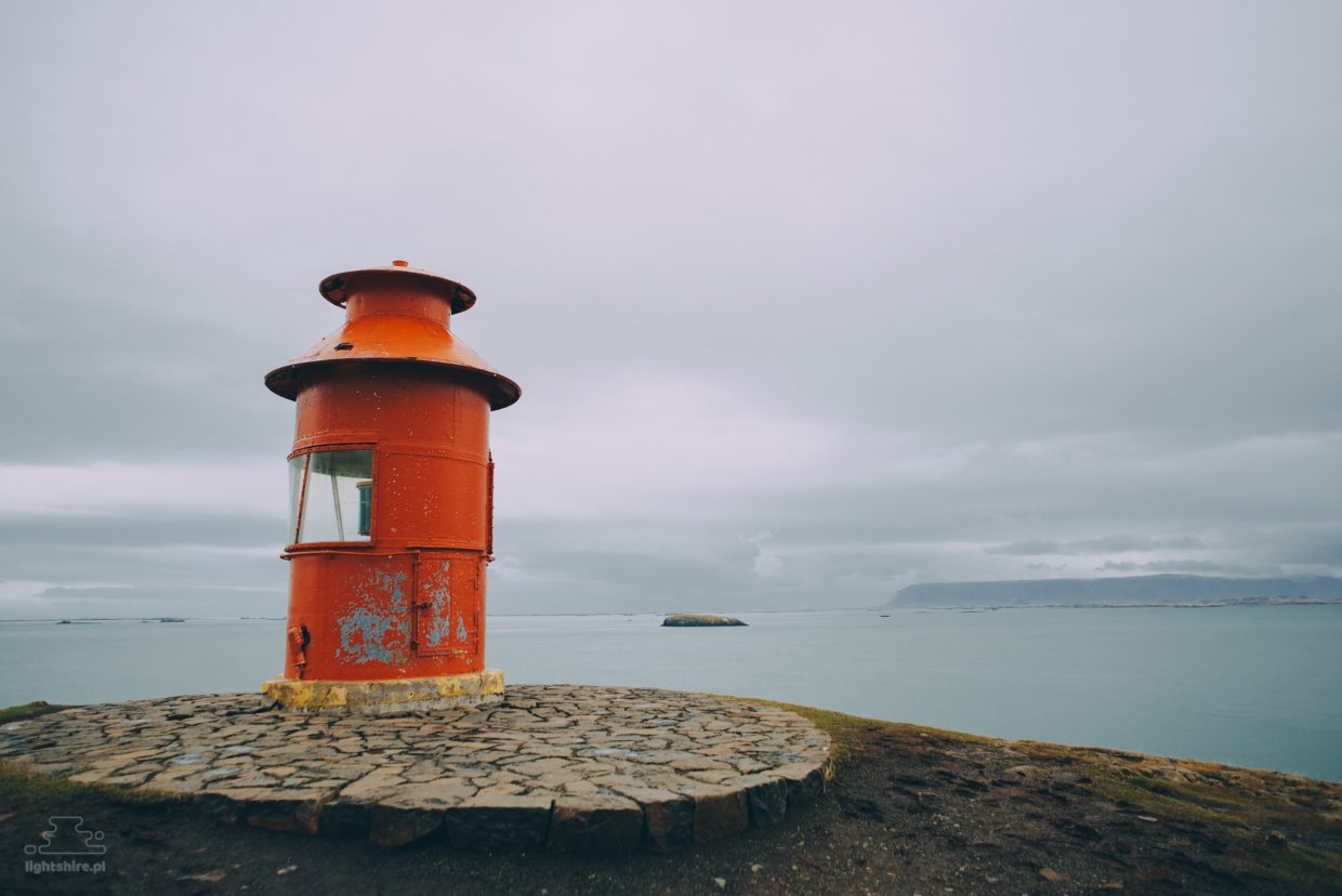 Islandia, podróż, latarnia morska